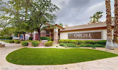 Carlisle Condos For Sale In Summerlin In Las Vegas NV Seevegashomes