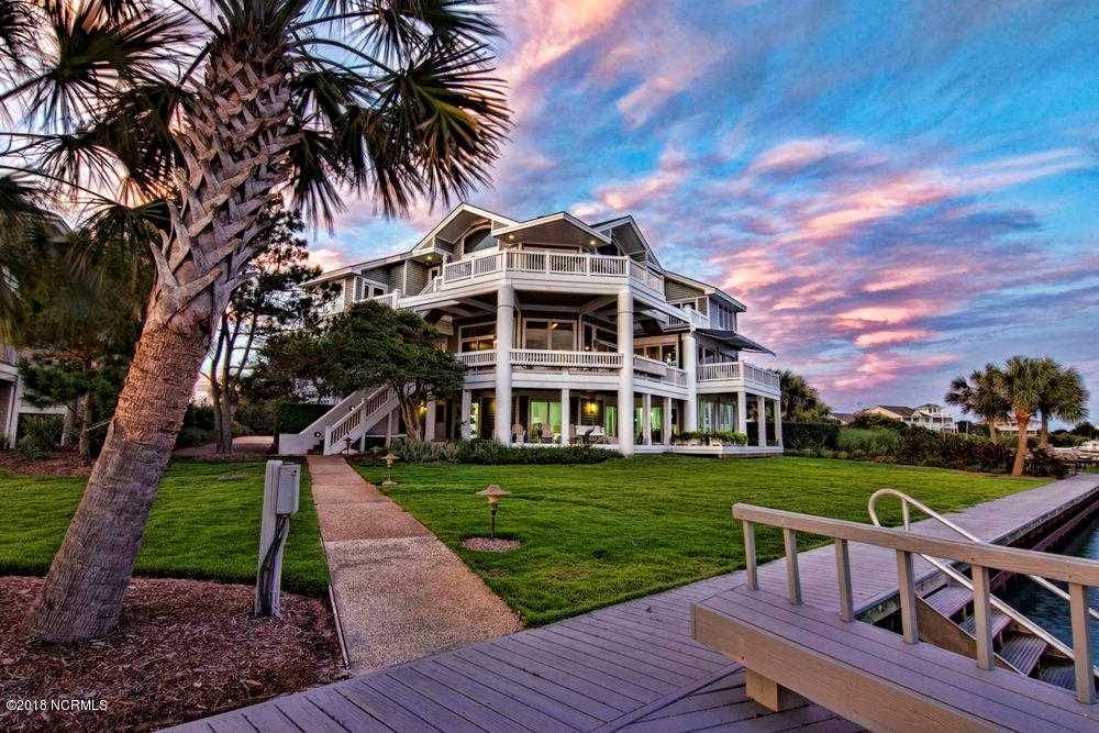 Home For Sale At 7 Sounds Point Road, Wilmington NC in Figure Eight Island Photo 1