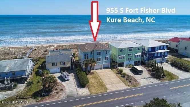 Home For Sale At 955 Fort Fisher Boulevard, Kure Beach NC in Not In Subdivision Photo 1