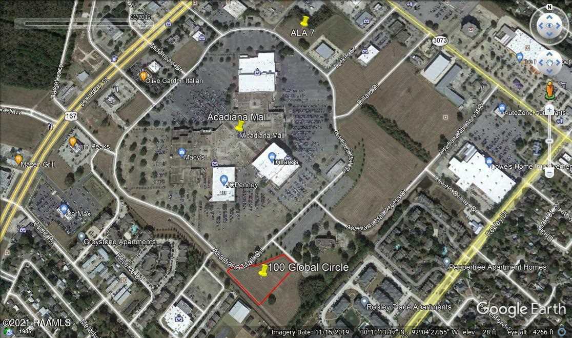 Acadiana Mall map