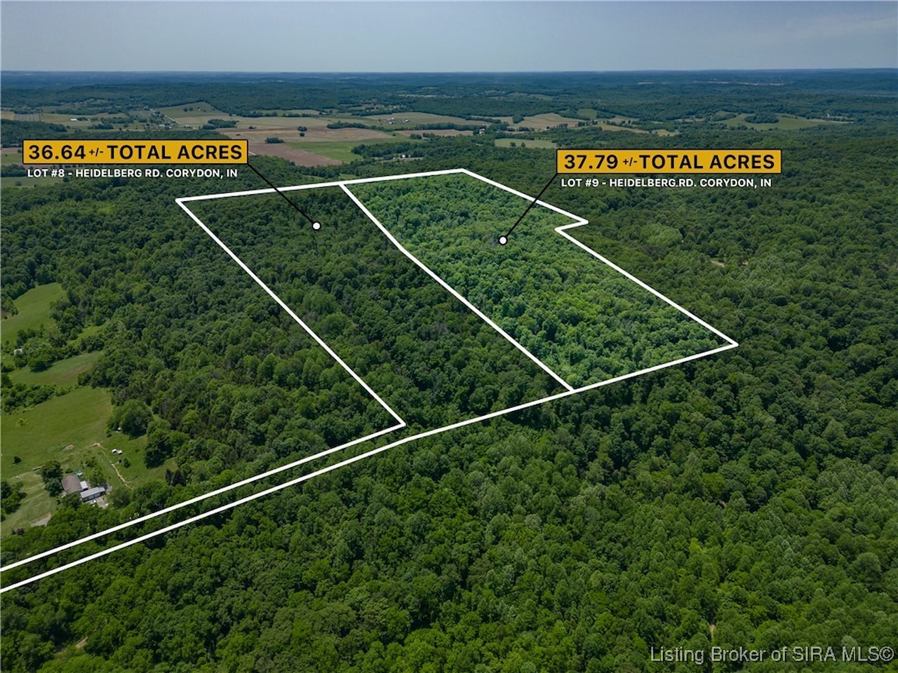 Tract 9 S Heidelberg Rd SW Corydon, IN 47112 MLS 202308113