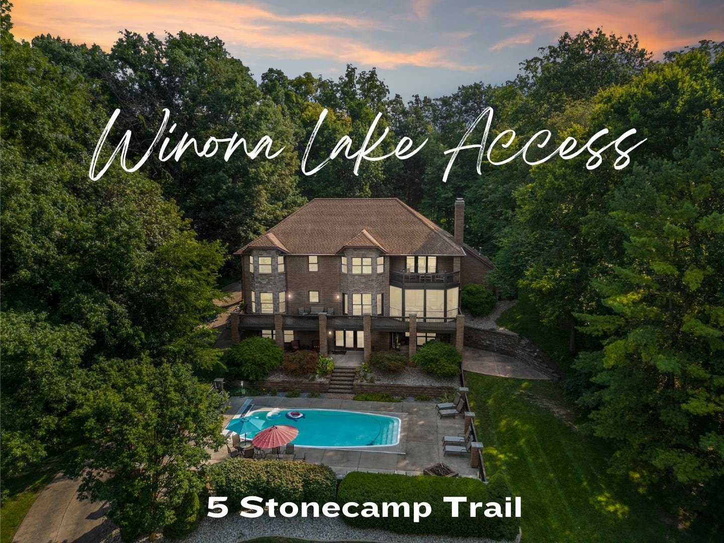 5 Stone Camp Trail Winona Lake, IN 46590 MLS 202330205