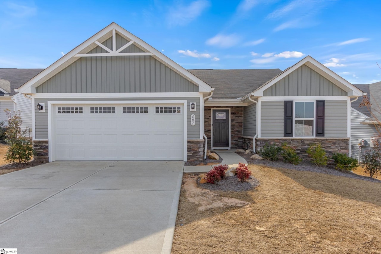 607 Olivia Springs Drive Spartanburg, SC 29302 MLS 1523211