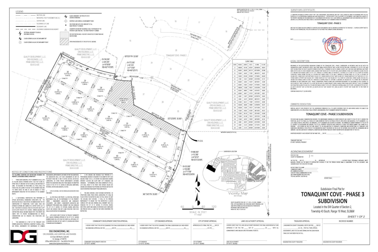 Belayer DR St UT 84770 lot for sale, MLS24249995 Erika Rogers