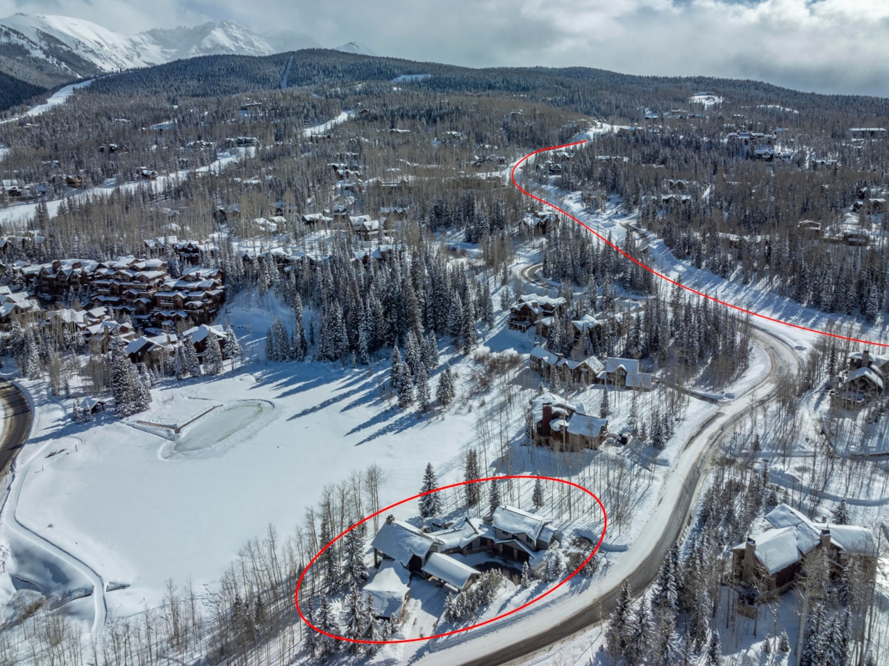 Luxury Mountain Living at 101 Benchmark Dr: A Premier Telluride Estate — photo 1