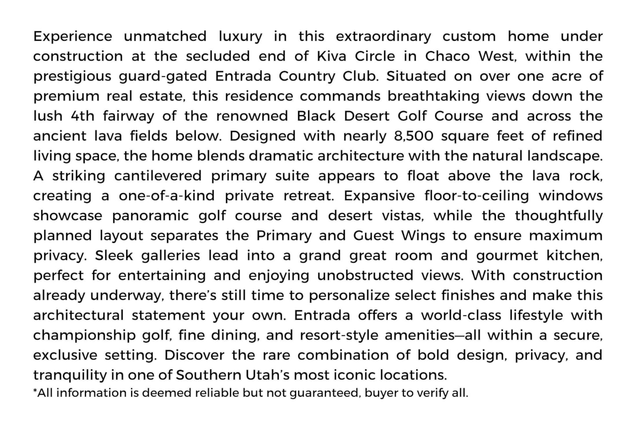 2589 N Kiva CIR #Lot 32 St George, UT 84770 home for sale, MLS#25-265546 - Erika Rogers Photo 2