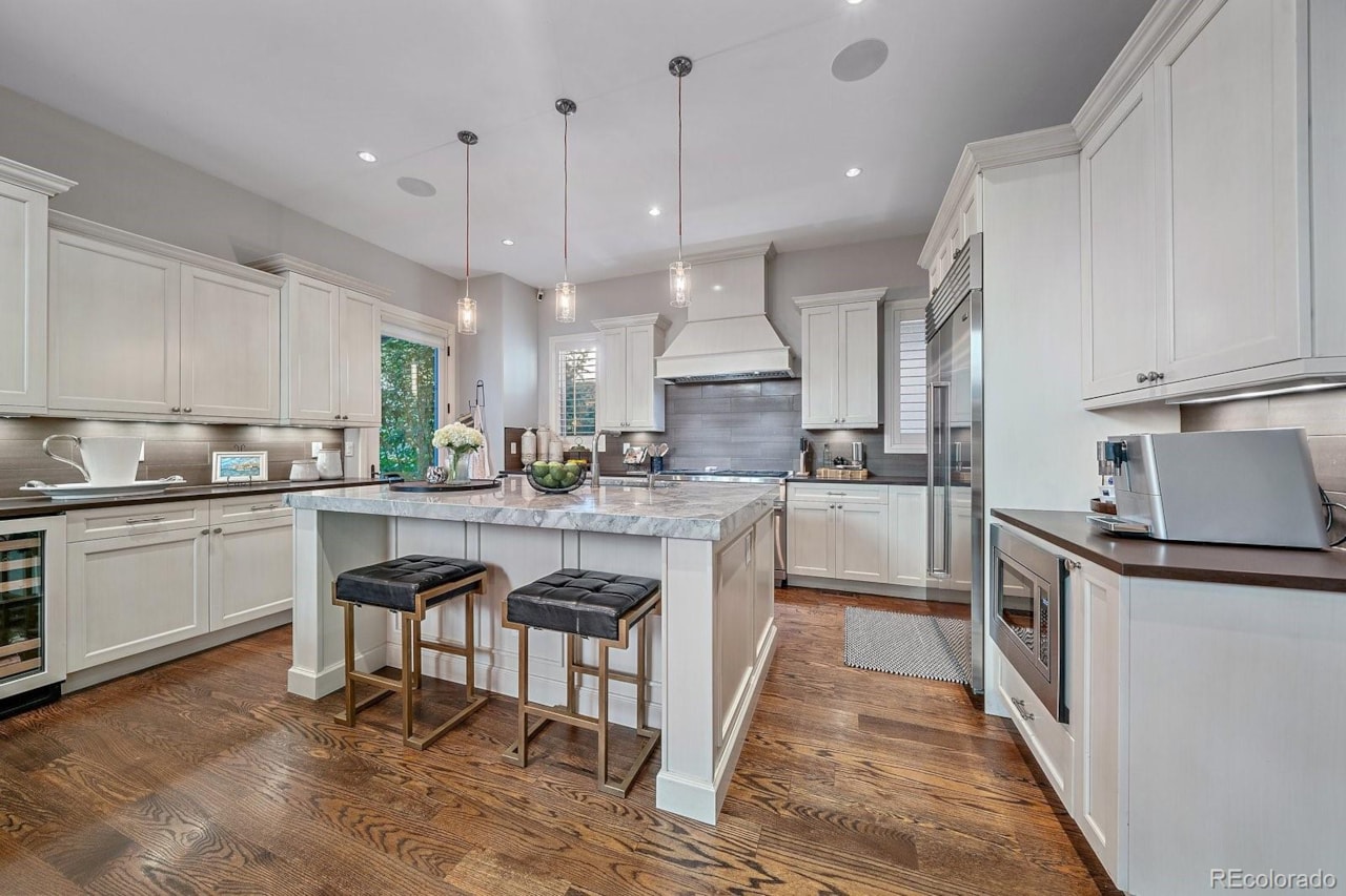 8778 E Wesley Dr Cherry Creek Country Club Visit YourDenverHm.com Just Listed! This striking Tudor home captures refined craftsmanship &... Denver Arapahoe CO 80231 4414361 home for sale $1,395,000 4414361 Photo 22