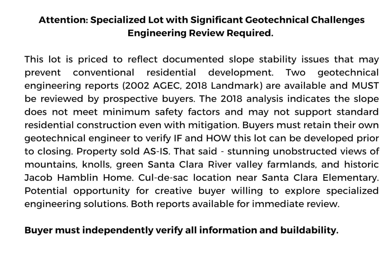 1647 Rim CIR Santa Clara, UT 84765 lot for sale, MLS#25-266767 - Erika Rogers Photo 2