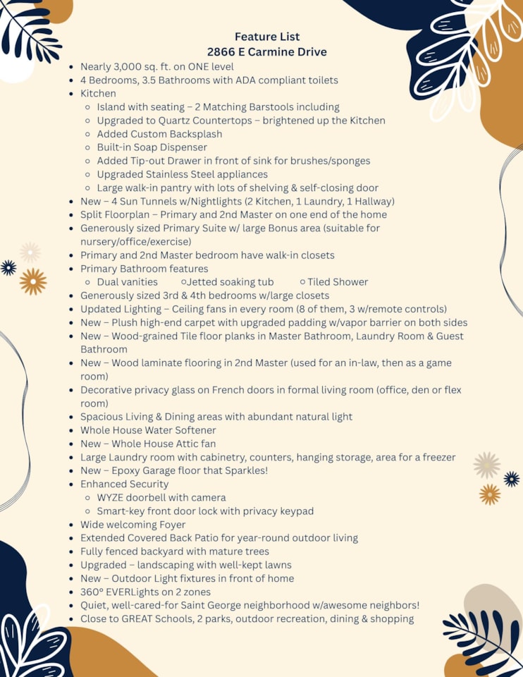 2866 E Carmine DR St George, UT 84790 home for sale, MLS#25-266829 - Erika Rogers Photo 55