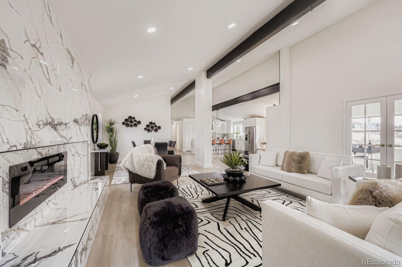 3435 Dawson Rd Perry Pines Gorgeous mountain contemporary walk-out ranch on 5 private acres in Perry Pines community, offering... Sedalia Douglas CO 80135 4545860 home for sale $1,649,000 4545860 Photo 9