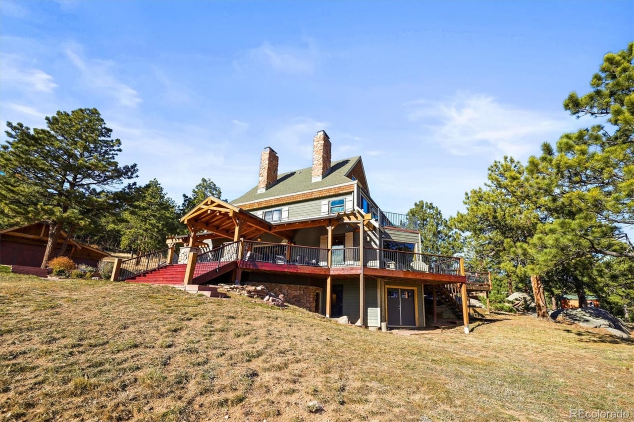 3665 Colard Ln Spring Gulch Dreamy Mountain Retreat on 33+ private acres with breathtaking mountain, valley and Denver... Lyons Boulder CO 80540 4904373 home for sale $1,887,000 4904373 Photo 33