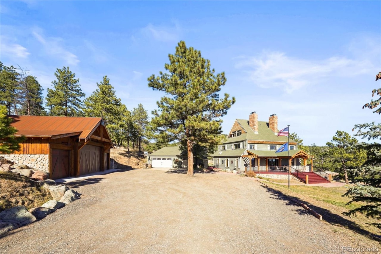 3665 Colard Ln Spring Gulch Dreamy Mountain Retreat on 33+ private acres with breathtaking mountain, valley and Denver... Lyons Boulder CO 80540 4904373 home for sale $1,887,000 4904373 Photo 48