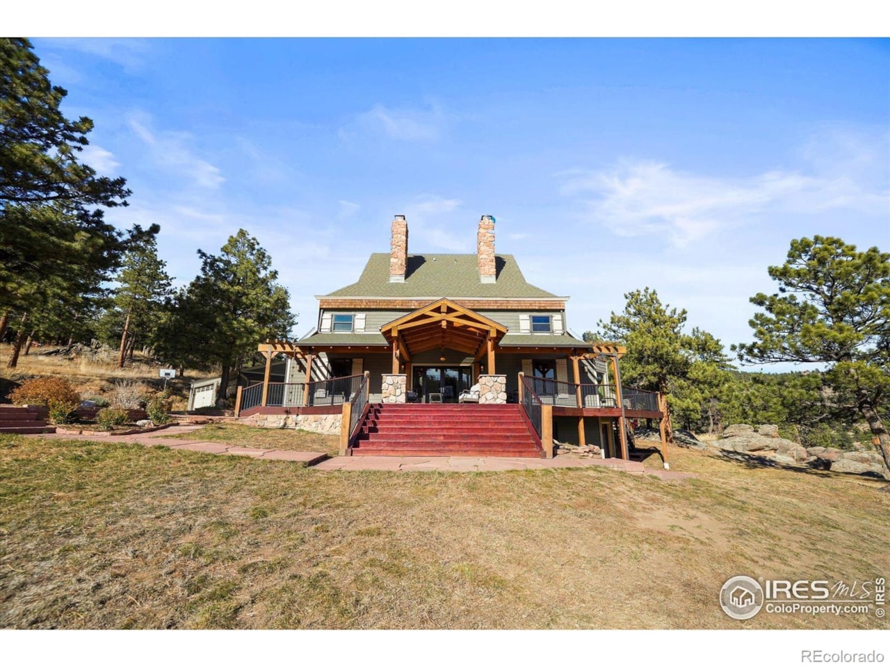 3665 Colard Ln Lyons Area Dreamy Mountain Retreat on 33+ private acres with breathtaking mountain, valley and Denver... Lyons Boulder CO 80540 IR1047849 home for sale $1,887,000 IR1047849 Photo 38