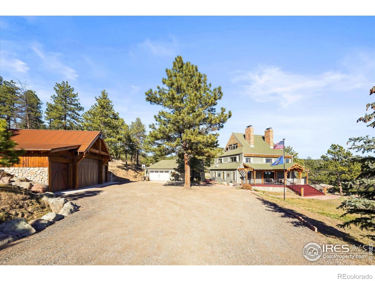3665 Colard Ln Lyons Area Dreamy Mountain Retreat on 33+ private acres with breathtaking mountain, valley and Denver... Lyons Boulder CO 80540 IR1047849 home for sale $1,887,000 IR1047849 Photo 39