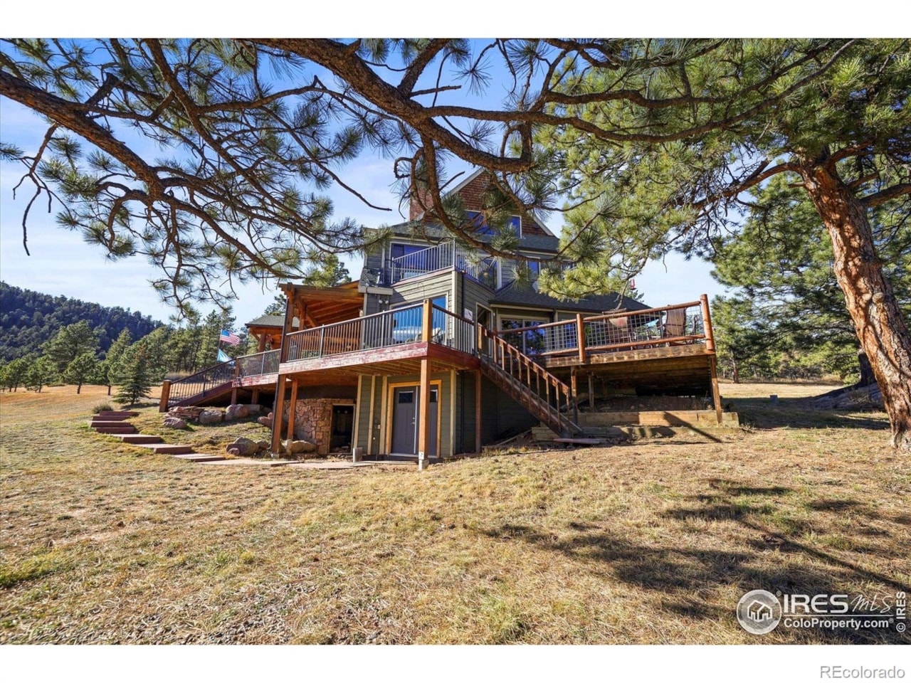 3665 Colard Ln Lyons Area Dreamy Mountain Retreat on 33+ private acres with breathtaking mountain, valley and Denver... Lyons Boulder CO 80540 IR1047849 home for sale $1,887,000 IR1047849 Photo 42
