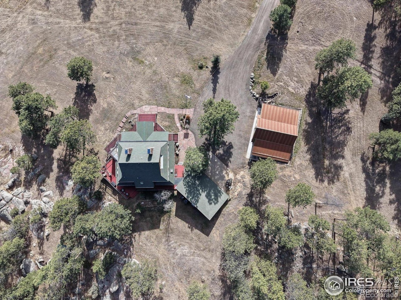 3665 Colard Ln Lyons Area Dreamy Mountain Retreat on 33+ private acres with breathtaking mountain, valley and Denver... Lyons Boulder CO 80540 IR1047849 home for sale $1,887,000 IR1047849 Photo 50