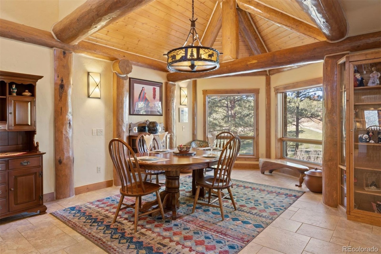 6833 Yampa Dr Bear Dance Luxury lodge design, forested privacy, and views of Bear Dance's 8th green come together... Larkspur Douglas CO 80118 3767631 home for sale $2,100,000 3767631 Photo 8