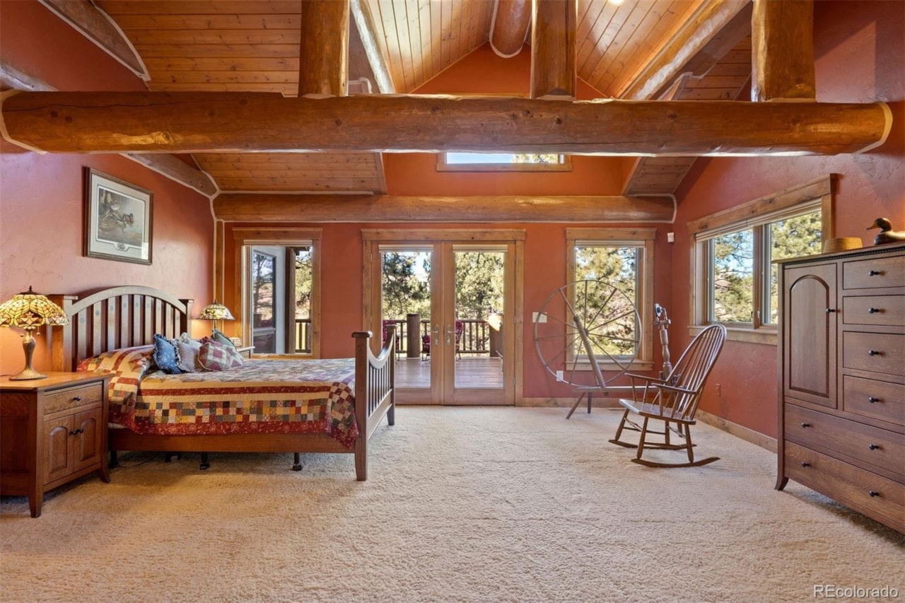6833 Yampa Dr Bear Dance Luxury lodge design, forested privacy, and views of Bear Dance's 8th green come together... Larkspur Douglas CO 80118 3767631 home for sale $2,100,000 3767631 Photo 11
