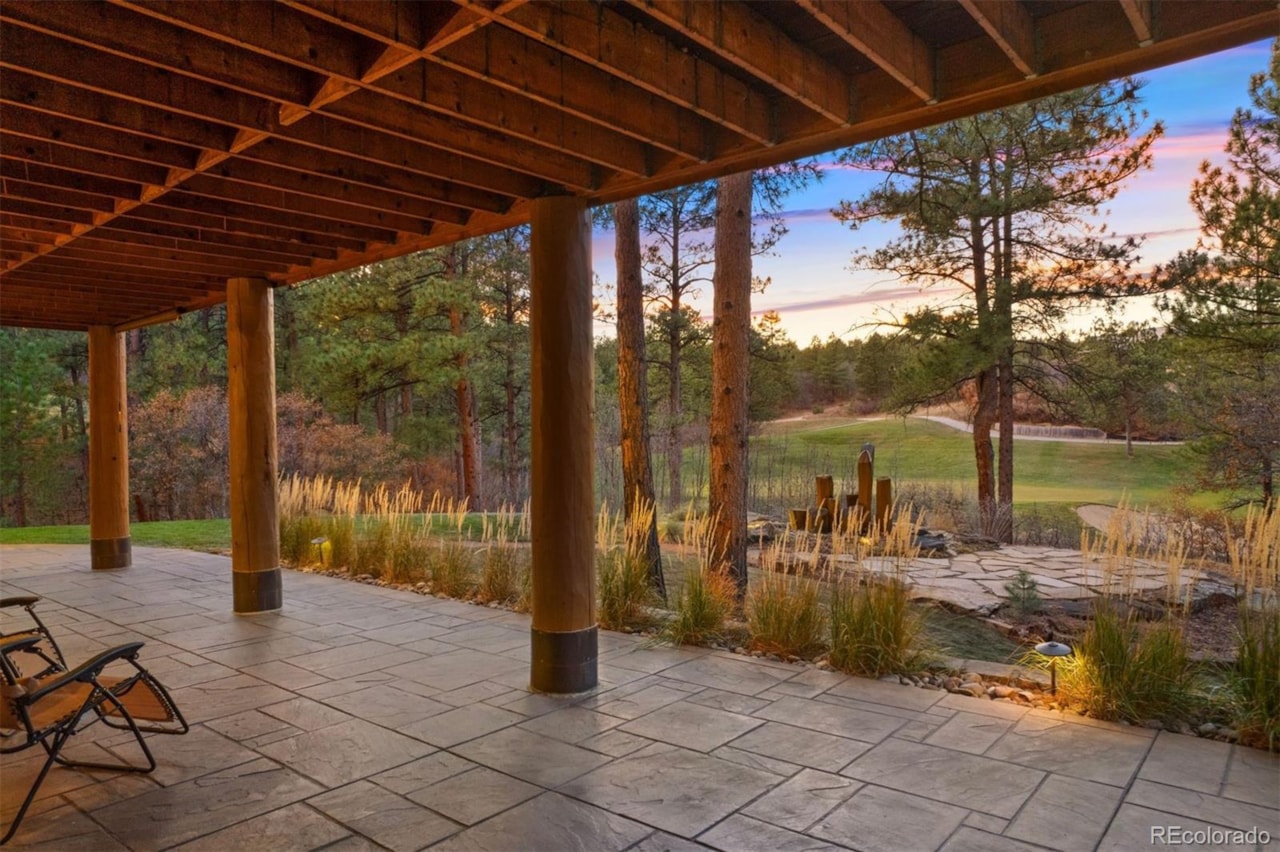 6833 Yampa Dr Bear Dance Luxury lodge design, forested privacy, and views of Bear Dance's 8th green come together... Larkspur Douglas CO 80118 3767631 home for sale $2,100,000 3767631 Photo 26