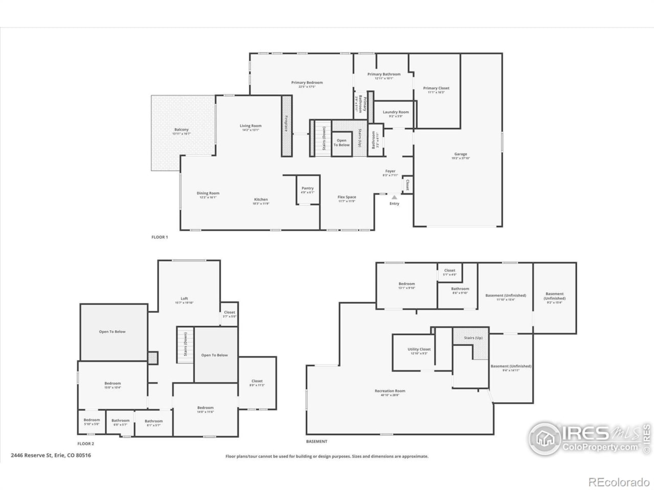 2446 Reserve St Vista Ridge Fg 9 STUNNING MOUNTAIN VIEWS! Welcome to a truly rare opportunity in the prestigious Vista Ridge... Erie Weld CO 80516 IR1047856 home for sale $1,275,000 IR1047856 Photo 39