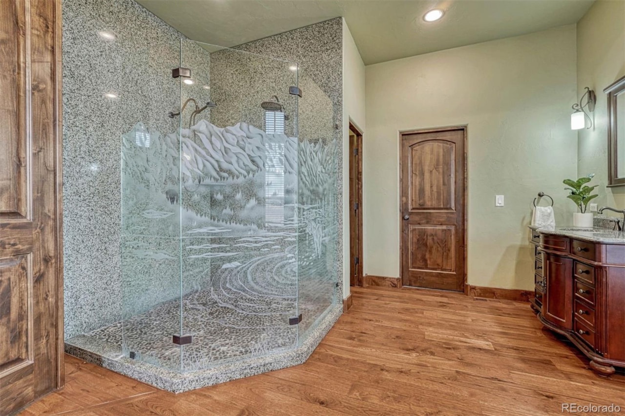 9565 Oak Springs Trl Homestead Ranch Huge Pikes Peak views and sophisticated luxury meet turnkey ranch living. Exceptional property... Franktown Douglas CO 80116 6071988 home for sale $5,000,000 6071988 Photo 27