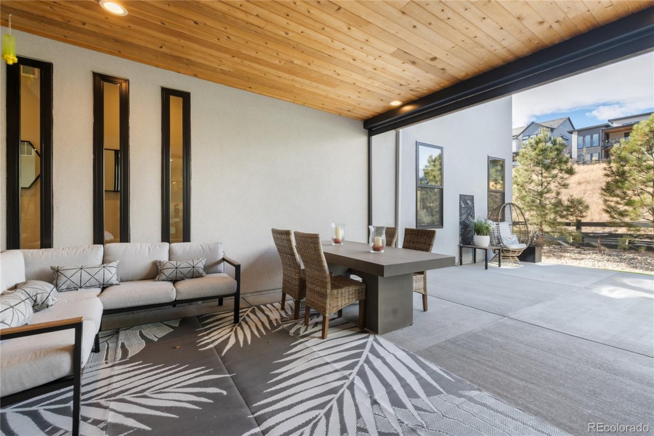 7125 Skygazer St The Canyons Beautiful & Contemporary Style Ranch Home, built by Infinity in 2021.  This Home is located in... Castle Pines Douglas CO 80108 9795790 home for sale $1,825,000 9795790 Photo 39