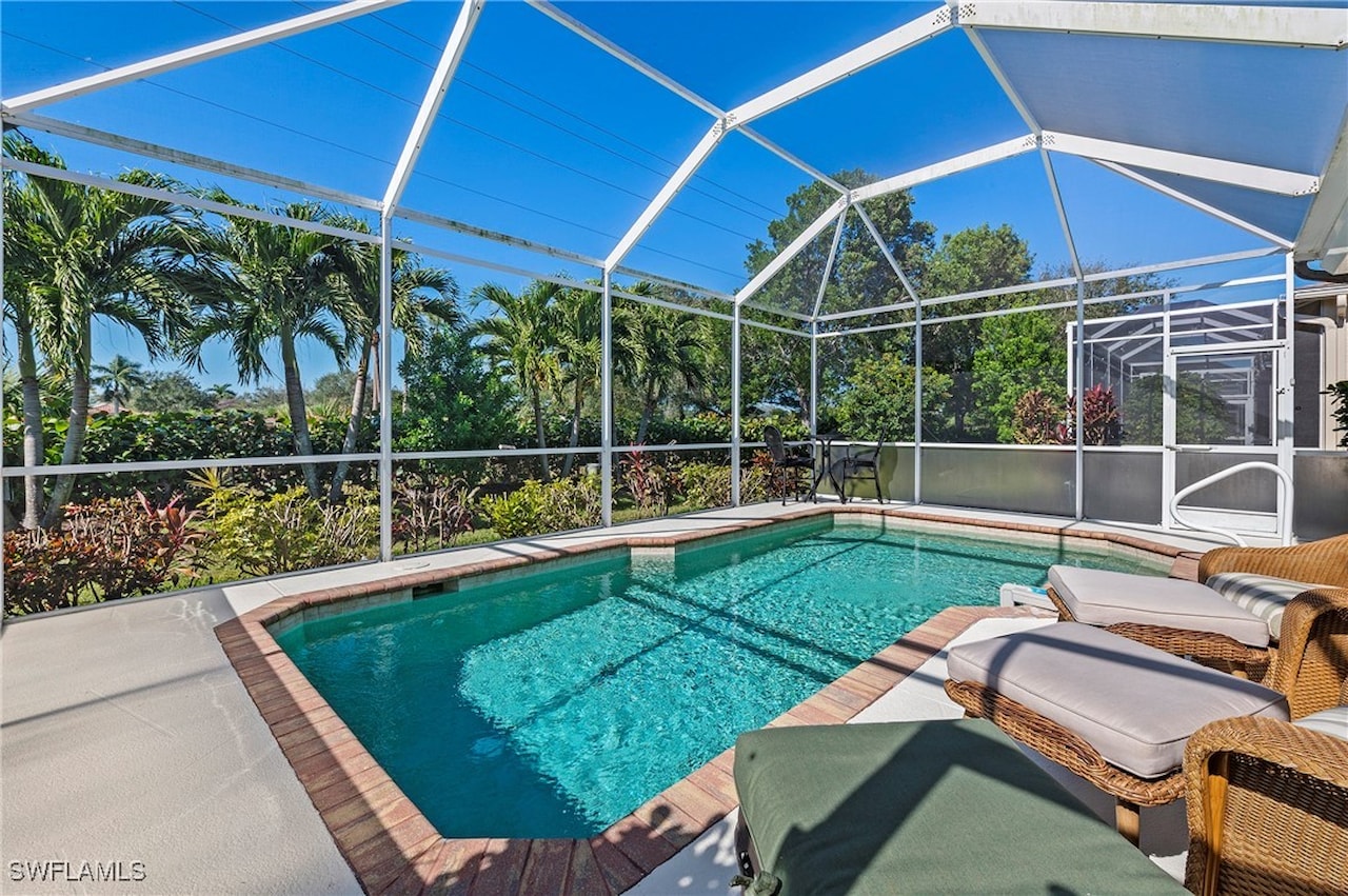 Sophisticated Pool Cage Renovation | Harwick Homes, image size:1280x851