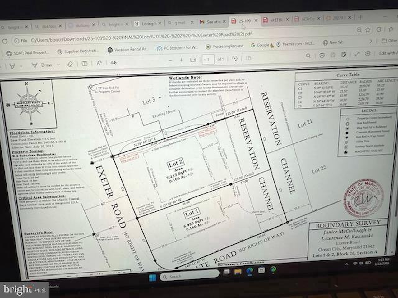  Real Estate for Sale - LOT#2 Exeter Rd in Ocean City Photo 7