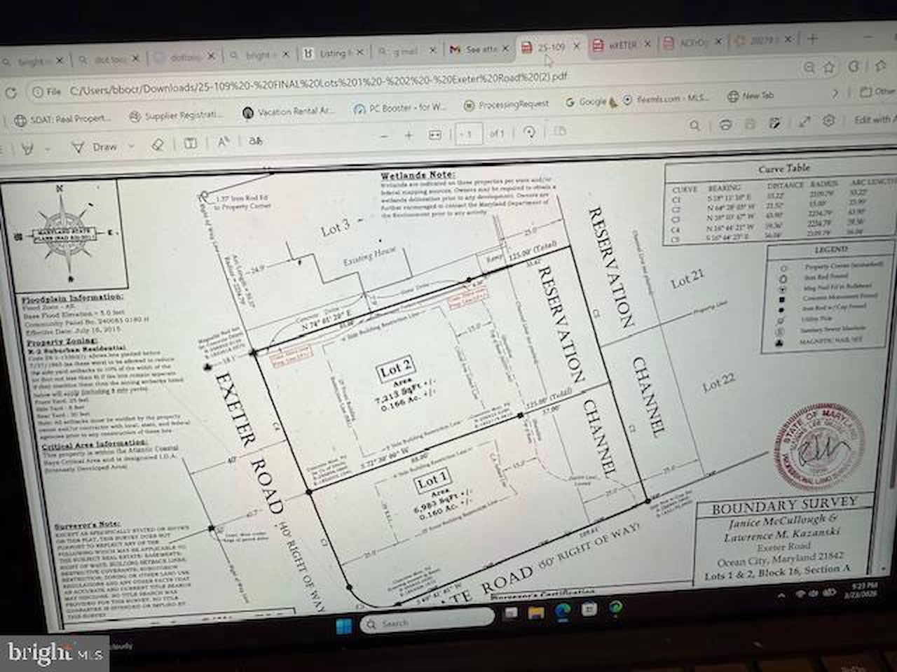  Real Estate for Sale - Lot #1 Exeter Rd in Ocean City Photo 4