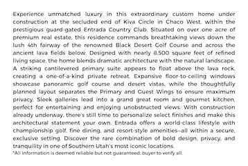 2589 N Kiva CIR #Lot 32 St George, UT 84770 home for sale, MLS#25-265546 - Erika Rogers Photo 2