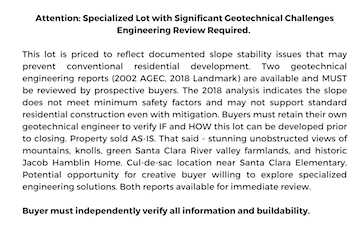 1647 Rim CIR Santa Clara, UT 84765 lot for sale, MLS#25-266767 - Erika Rogers Photo 2