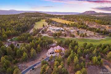 6833 Yampa Dr Bear Dance Luxury lodge design, forested privacy, and views of Bear Dance's 8th green come together... Larkspur Douglas CO 80118 3767631 home for sale $2,100,000 3767631 Photo 2