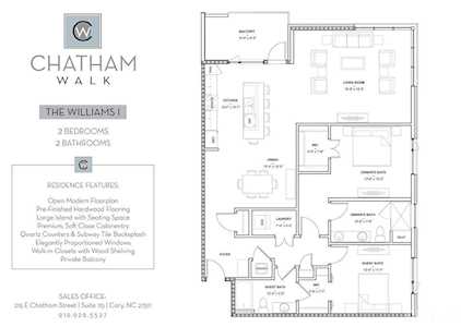105 Chatham Walk Lane #202 Cary, NC 27511