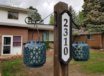 2310 CONDOR Street Colorado Springs, CO 80909