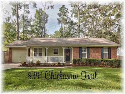 8391 Chickasaw Trail Tallahassee, FL 32312