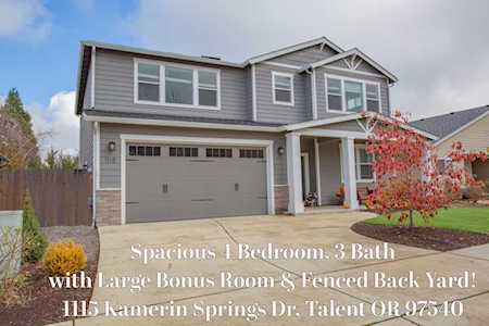 1115 Kamerin Springs Dr Talent, OR 97540