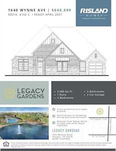 1640 Wynne Avenue Prosper, TX 75078