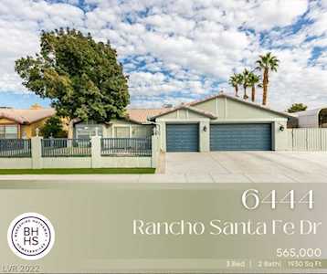 6444 Rancho Santa Fe Dr Las Vegas, NV 89130