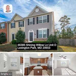46385 Shining Willow Ln #D Lexington Park, MD 20653