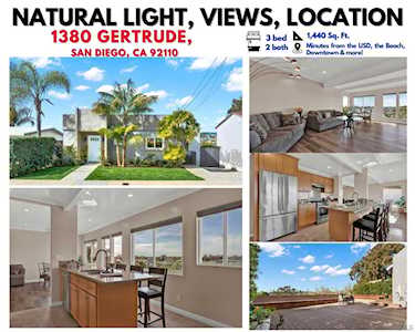 1380 Gertrude San Diego, CA 92110