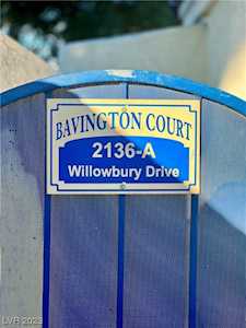 2136 Willowbury Dr #A Las Vegas, NV 89108