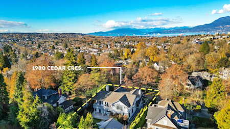 1980 Cedar Crescent Vancouver, BC V6J 2R6