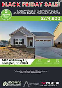 1420 Whirlaway Ln Lexington, SC 29073