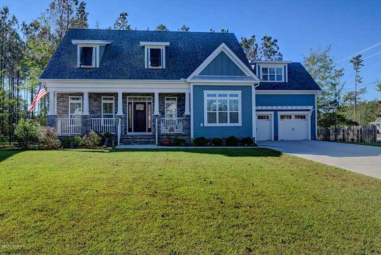Home For Sale At 100 Yacht Basin Landing, Hampstead NC in Harbour Club Photo 1