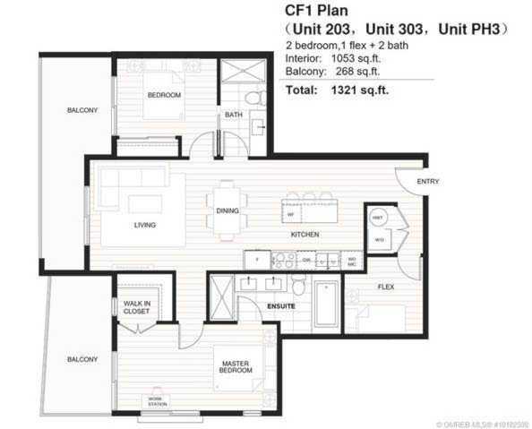 880 Saucier Avenue #303 Kelowna, BC V1Y6A3
