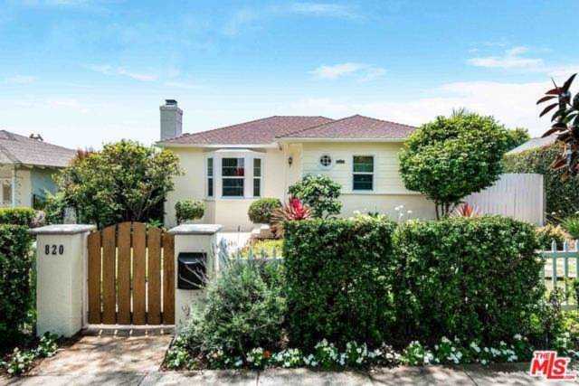 820 Yale Street, Santa Monica, CA 90403 | MLS #19478118 Photo 1