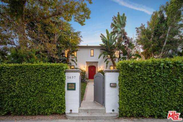1637 N Orange Grove Avenue Los Angeles, CA 90046