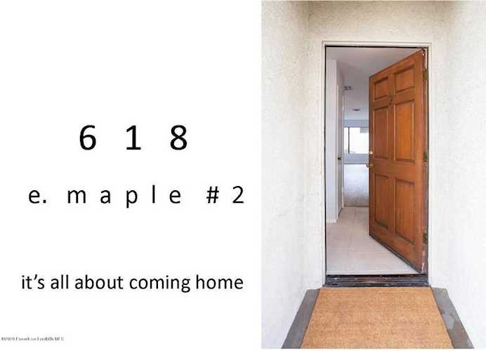 618 E Maple Street #2 Glendale, CA 91205