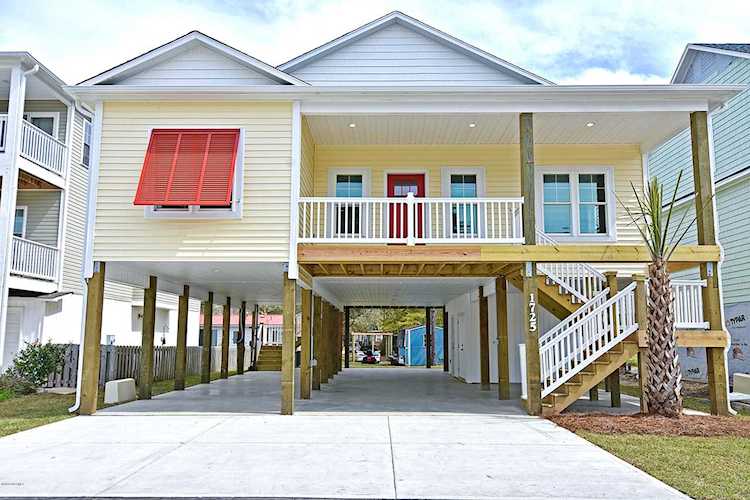 Home For Sale At 1725 Mackerel Lane, Kure Beach NC in Wilmington Beach Photo 1