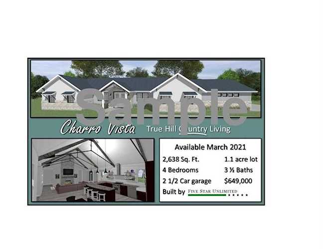 Lot 1 Charro Vista DR Driftwood, TX 78619